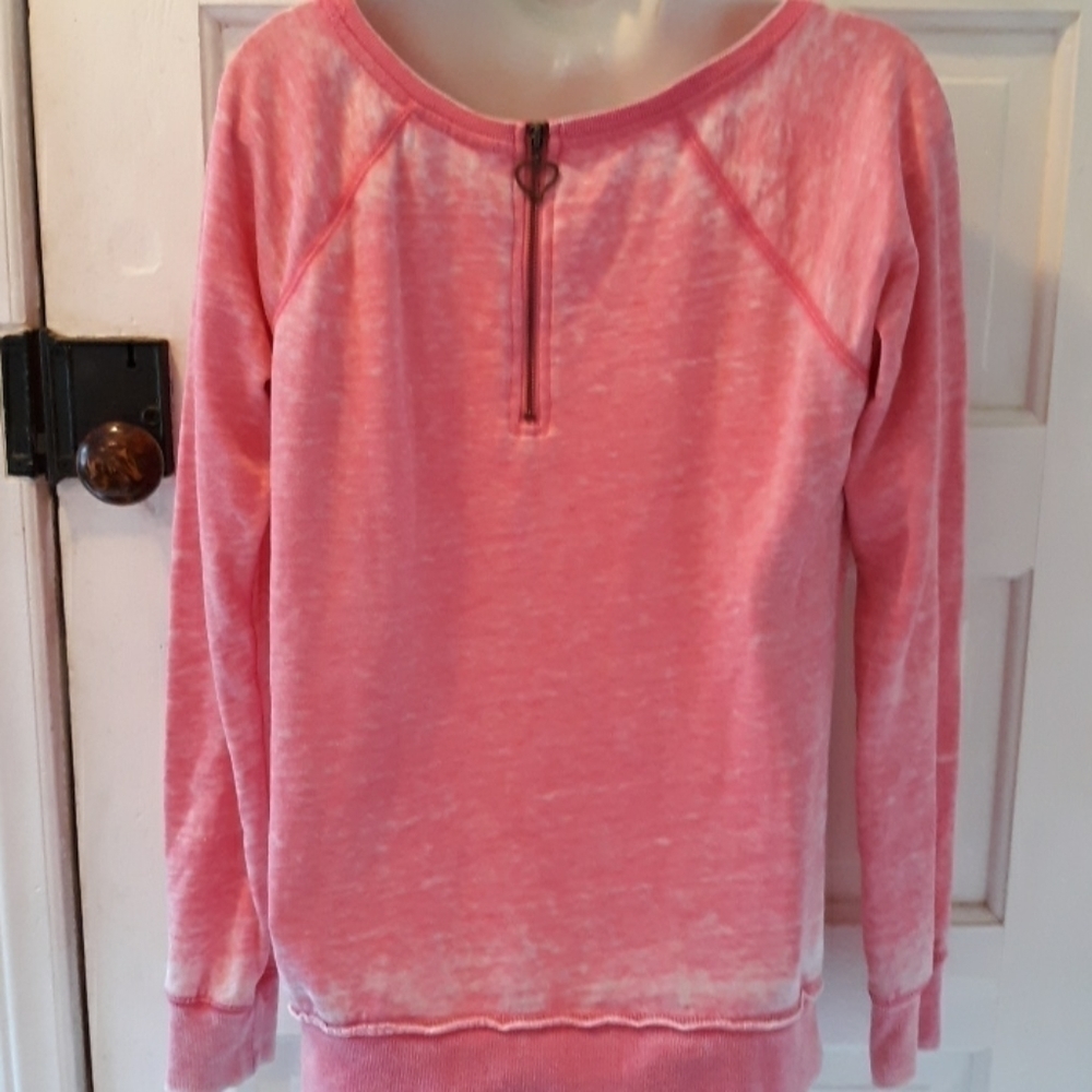 Roxy pink medium sweatshirt - Picture 3 of 4